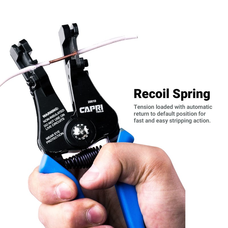 Capri Tools 20012 Self-Adjusting Wire Stripper - Image 2